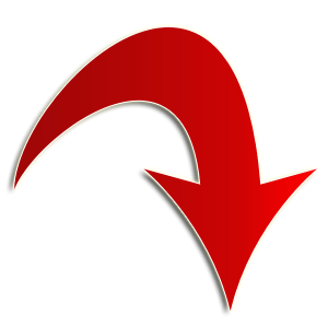 arrow_red_curved_down